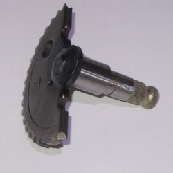 eje pedal arranque 65 mm longitud 8 dientes